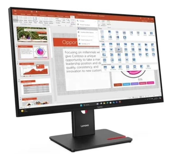 LENOVO ThinkVision T27-40 FHD IPS 120Hz, USB C (64A5MAT6EU)