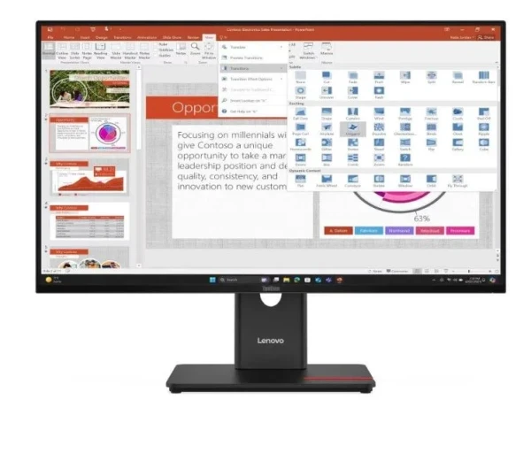 LENOVO ThinkVision T27-40 FHD IPS 120Hz, USB C (64A5MAT6EU)