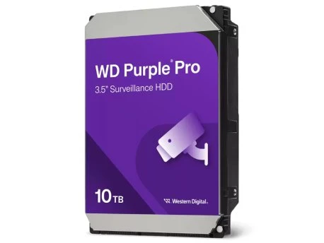 WESTERN DIGITAL 10TB Purple Pro Smart video hard disk WD102PURP