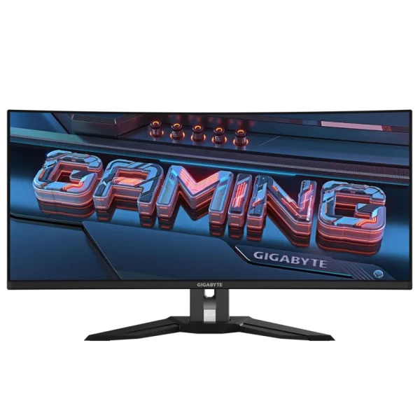Gigabyte 34'' 240Hz WQHD 3440x1440 OLED, KVM, 1800R Curvature, VESA DisplayHDR True Black 400, ClearMR 13000, AMD FreeSync Premium Pro