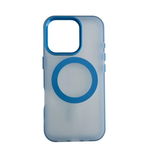 Silikonska futrola Magsafe FLURO COLOR Honor 600 Lite PLAVA