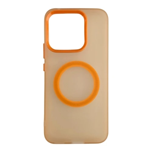 Silikonska futrola Magsafe FLURO COLOR Honor 600 Lite NARANDŽASTA