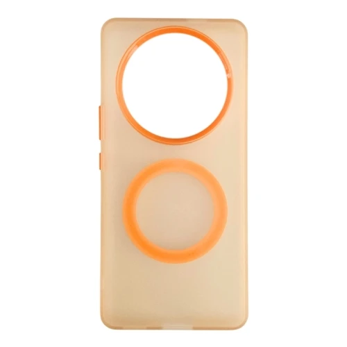 Silikonska futrola Magsafe FLURO COLOR Honor Magic 8 Lite NARANDŽASTA