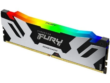 KINGSTON 24GB (1x24GB) DDR5 8800MT/s CL42 FURY Renegade Silver/Black RGB CUDIMM XMP (KF588CU42RSA-24)