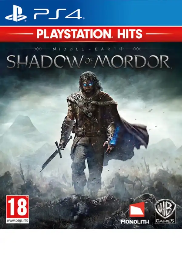 PS4 Middle-Earth: Shadow of Mordor Playstation Hits