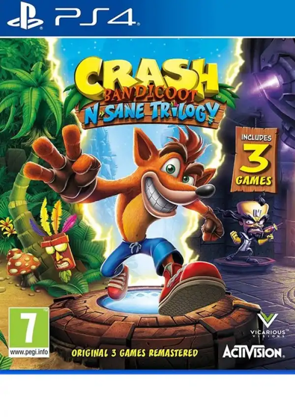 PS4 Crash Bandicoot N. Sane Trilogy 2.0