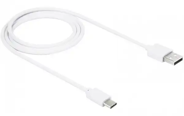 CCP-USB2-AMCM-1M** Gembird USB 2.0 AM to Type-C cable (AM/CM), 1m WHITE (87)