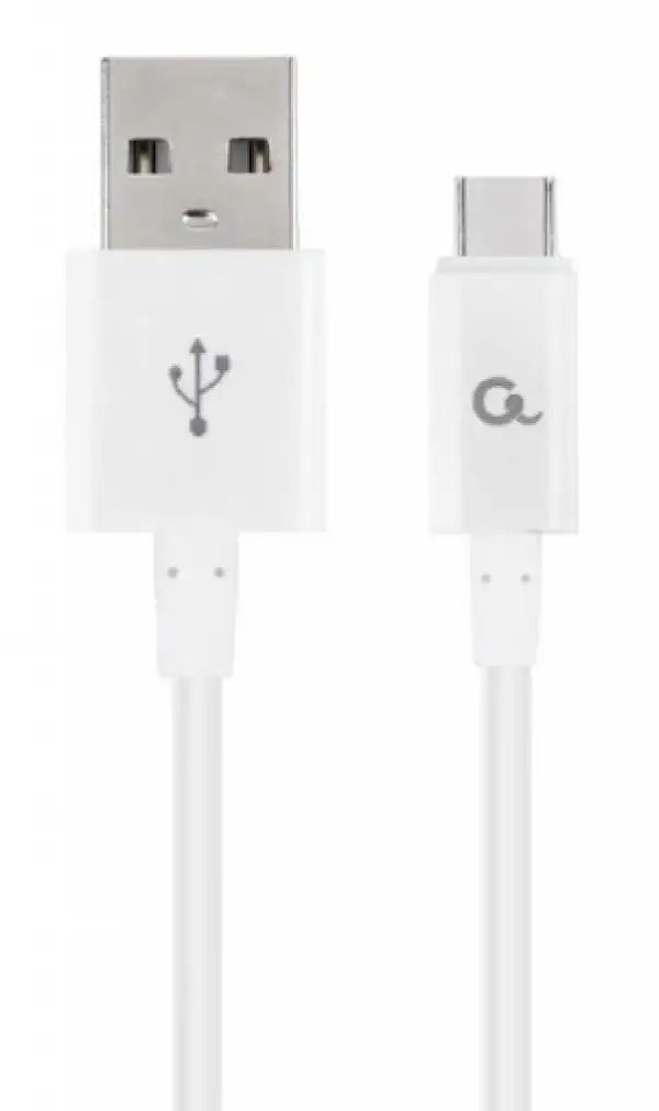 CC-USB2P-AMCM-1M-W Gembird Type-C charging and data cable, 1m, white