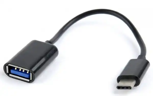 AB-OTG-CMAF2-01 Gembird USB 2.0 OTG Type-C adapter cable (CM/AF), blister