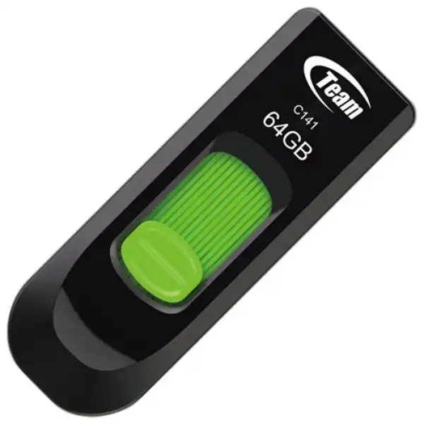 TeamGroup * 64GB C141 USB 2.0 GREEN TC14164GG01 (645)