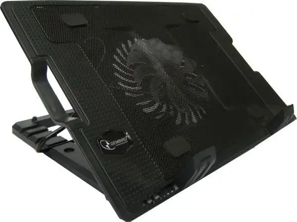 N2000IV** Gembird hladnjak za laptop, 15-17'' 180mm Fan-CONTROL, 2xUSB, 365x265mm, Ergo Stand(583)