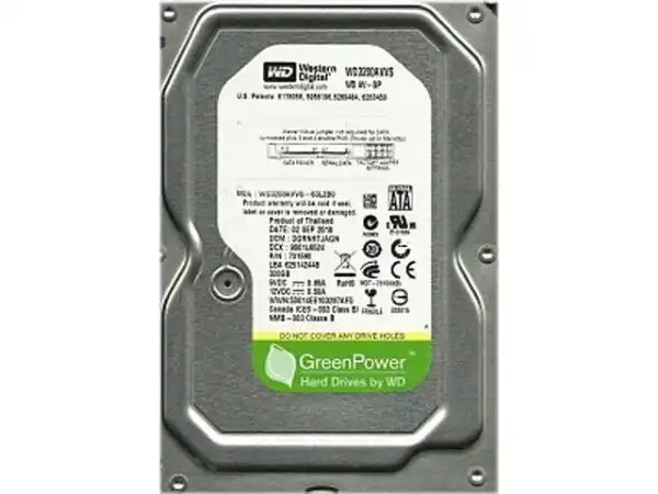HDD 3.5'' ** 320GB WD3200AVVS WD AV-GP GREEN 5400RPM 8MB SATA