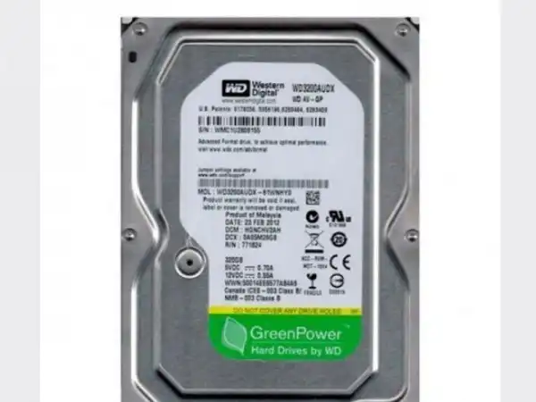 HDD 3.5'' ** 320GB WD3200AUDX WD AV-GP GREEN 7200RPM 32MB SATA3