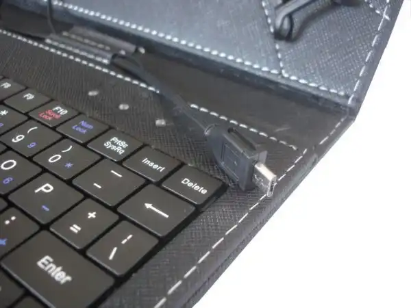 TA-PCK7-BLACK ** Gembird US Tastatura za 7'' Tablet PC sa futrolom ,sa micro USB konektorom(455)