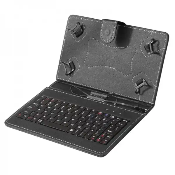TA-PCK7-BLACK ** Gembird US Tastatura za 7'' Tablet PC sa futrolom ,sa micro USB konektorom(455)