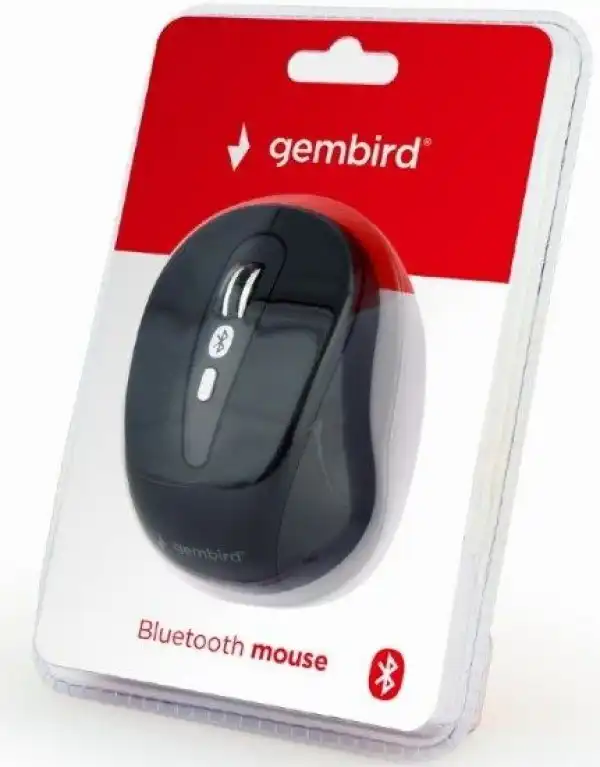MUSWB-6B-01 Gembird Bezicni BLUETOOTH mis opticki USB 800-1600Dpi black 95mm