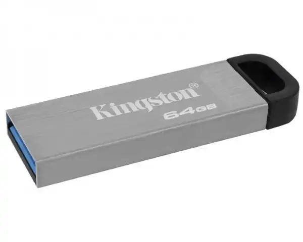 KINGSTON 64GB DataTraveler Kyson USB 3.1 flash DTKN64GB sivi
