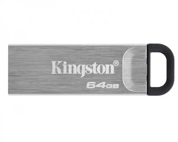 KINGSTON 64GB DataTraveler Kyson USB 3.1 flash DTKN64GB sivi