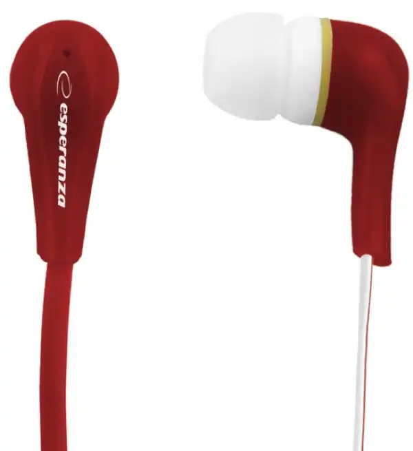 ESPERANZA slušalice bubice LOLLIPOP EH146R crvene