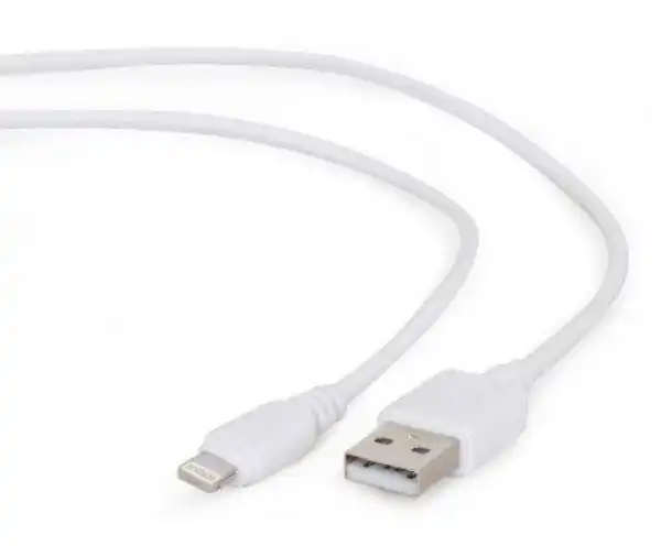 CC-USB2-AMLM-2M-W Gembird USB 2.0 A-plug to Micro usb Apple iphone L-plug cable 2M White