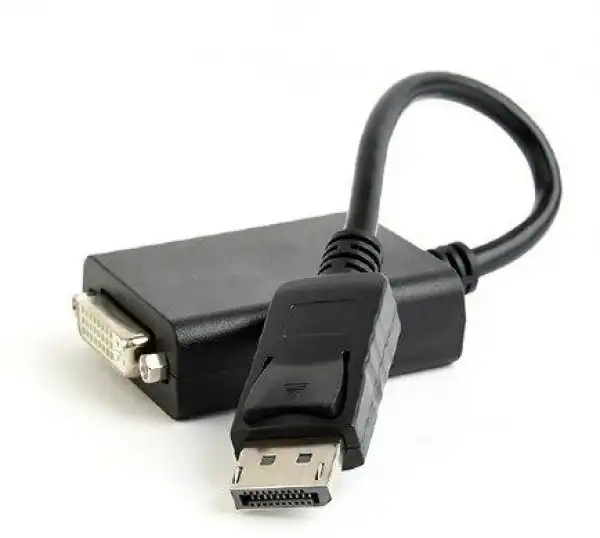 A-DPM-DVIF-03 Gembird DisplayPort v.1.2 to Dual-Link DVI adapter cable, black
