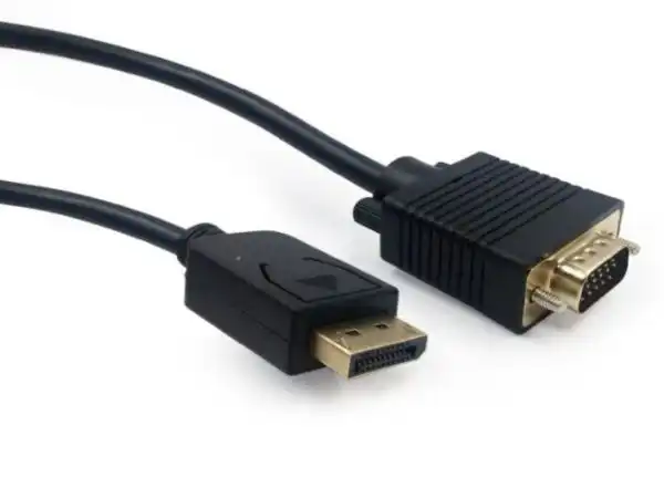 CCP-DPM-VGAM-6 Gembird DisplayPort to VGA adapter cable, black, 1.8 m