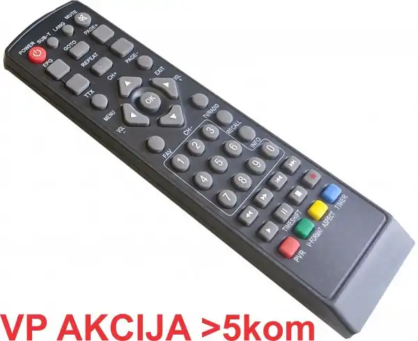 Daljinski upravljač  za set top boxGMB-T2, remote controller for GMB-T2-404 (175)