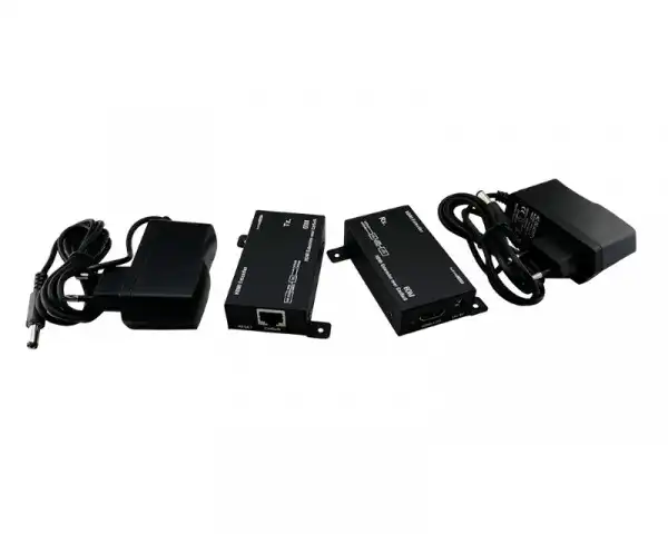 E-GREEN Adapter-Konvertor HDMI extender - RJ 45 cat5e6, 60m