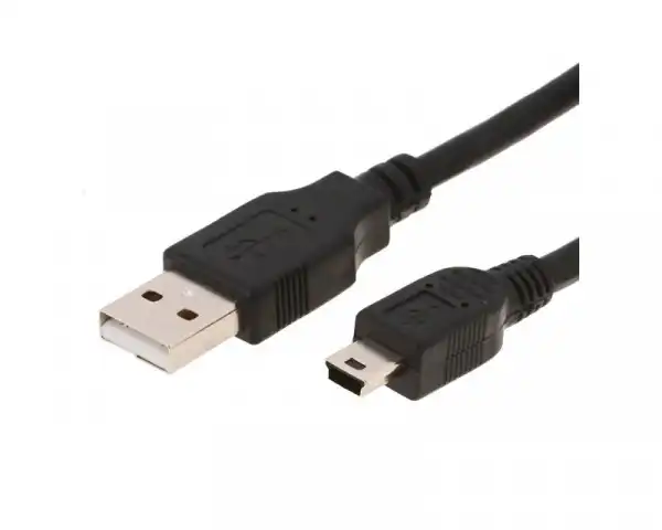 E-GREEN Kabl 2.0 USB A - USB Mini-B MM 1.5m crni