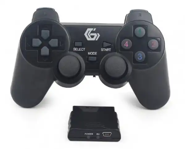 JPD-WDV-01 Gembird Beicni gamepad sa dvostrukom vibracijom, PS2 / PS3 / PC