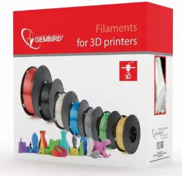 3DP-ABS1.75-01-BK ABS Filament za 3D stampac 1.75mm, kotur 1KG BLACK