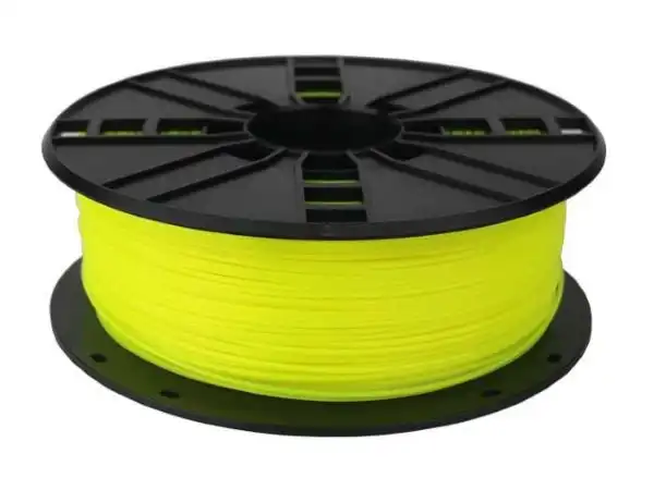 3DP-PLA1.75-01-FY PLA Filament za 3D stampac 1.75mm, kotur 1KG Fluorescent Yellow