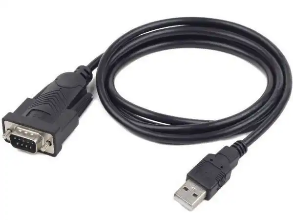 UAS-DB9M-02 Gembird USB to DB9M serial port converter kabl black 1.5m