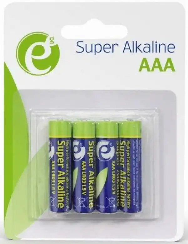 EG-BA-AAA4-01 ENERGENIE AAA Alkalne baterije LR03 PAK4