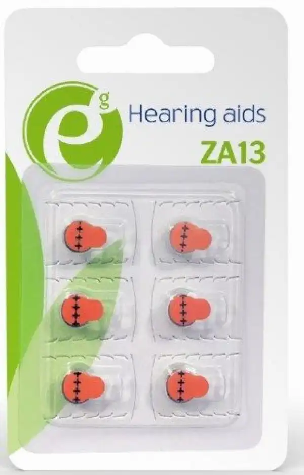 EG-BA-ZA13-01 *  ENERGENIE ZA13 zinc-air button cell PAK6 (42)