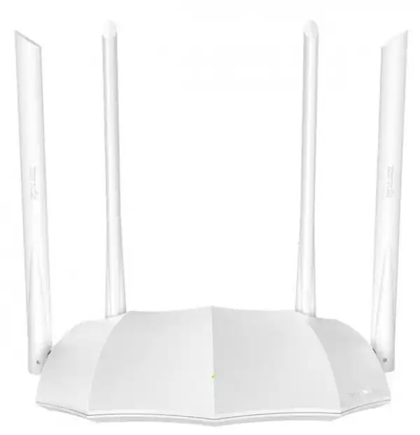 TENDA AC5 v3 white AC1200 wireless dual band ruter 2.4+5GHz, 1W/3L 10/100, 1Ghz cpu, 4x5dBi , 9v/1
