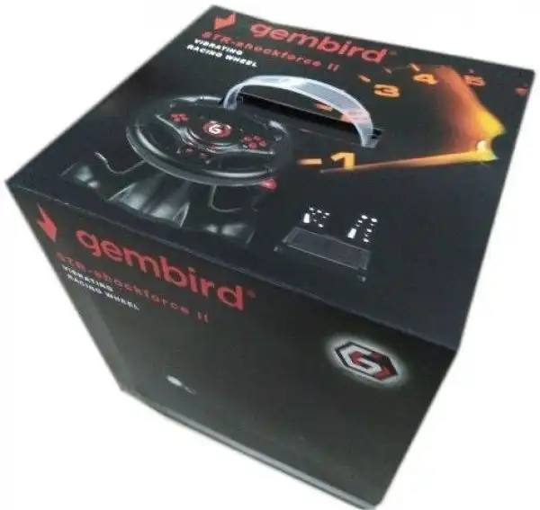 STR-ShockForce-II Gembird USB 2.0 volan za igrice