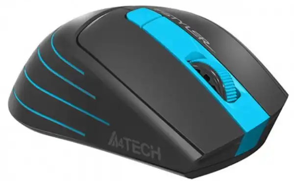 A4-FG30 BLUE A4Tech Fstyler V-Track bezicni opticki mis 2.4Ghz, 125Hz/1000-1600-2000Dpi, 105mm, USB