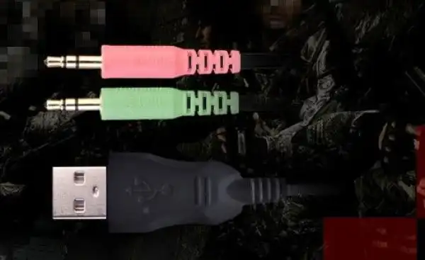 A4-G300 A4Tech Bloody Gejmerske slusalice sa mikrofonom, 40mm/32ohm, LED, 2x3,5mm + USB za PC