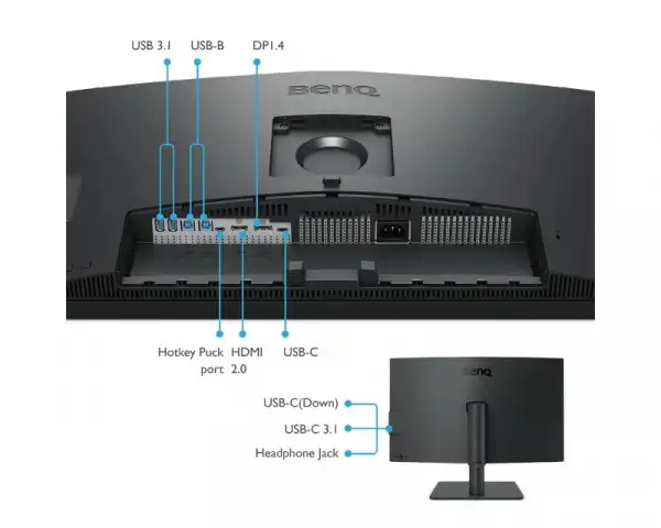 BENQ 27'' PD2705U UHD IPS LED Designer monitor