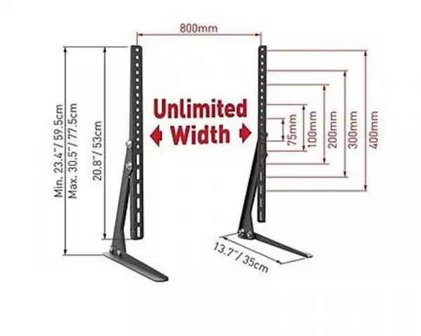 BARKAN S40 LCD TV zidni nosač do 32'' - 70''