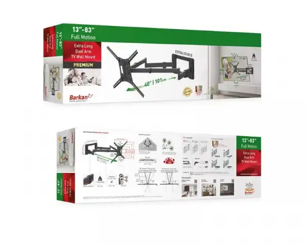 BARKAN BM464XL LCD TV zidni nosač do 13'' - 83''