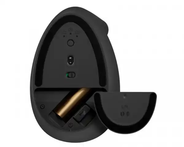 LOGITECH Lift Vertical Ergonomic Wireless miš crni