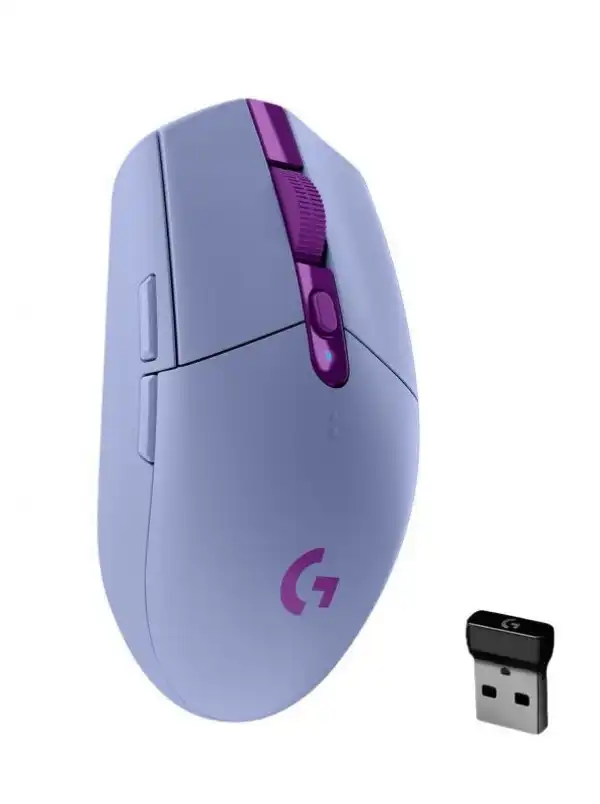 Logitech G305 Lightspeed Wireless Gaming Mouse, Lilac
