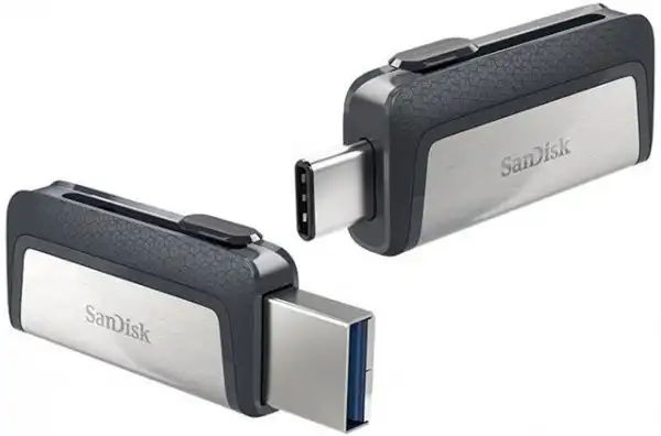 USB FD 32GB SanDisk Ultra Dual Drive (USB 3.1 + Type C)