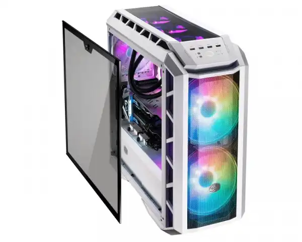 COOLER MASTER MasterCase H500P Mesh ARGB modularno kućište sa providnom stranicom (MCM-H500P-WGNN-S01)