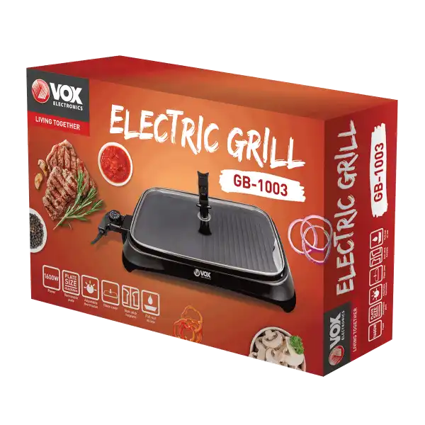 Vox električni roštilj GB1003