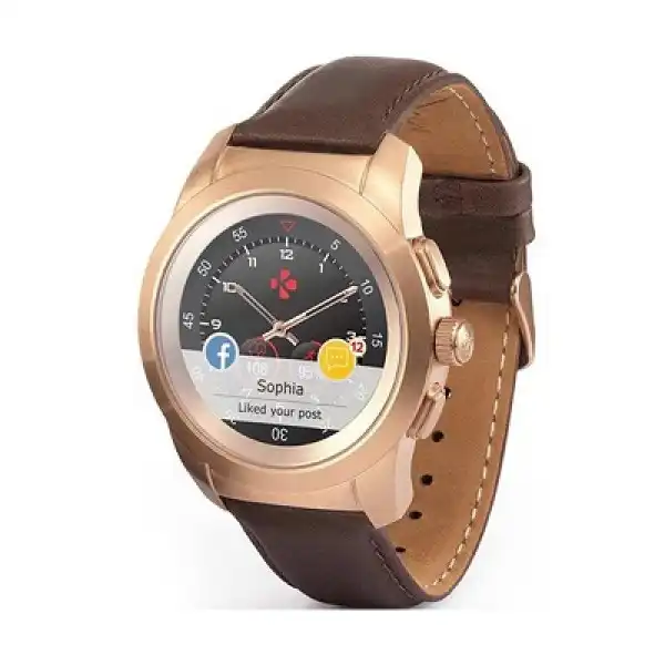 MYKRONOZ ZeTime Premium Gold/Brown