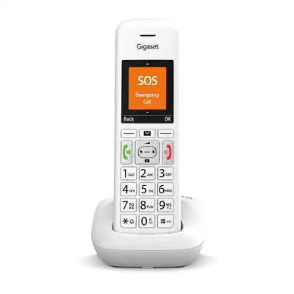 Gigaset fiksni telefon E390 White