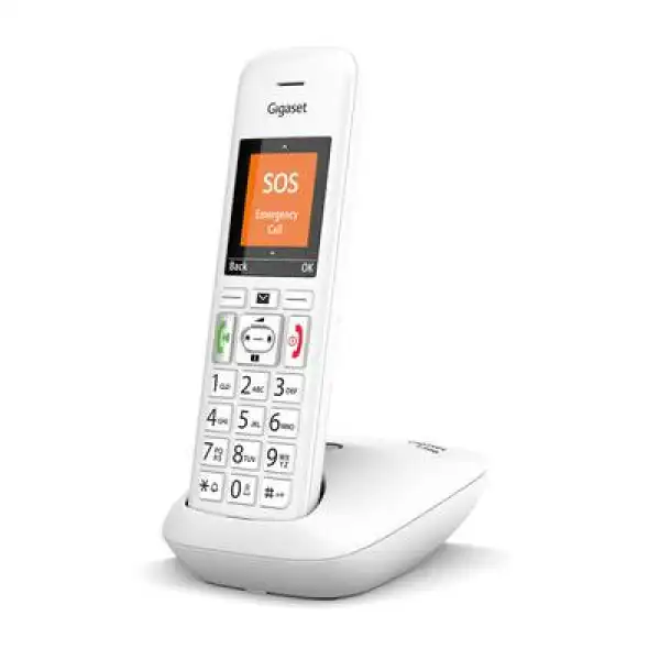 Gigaset fiksni telefon E390 White